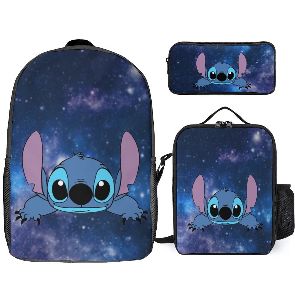 Cartoon Stitch Casual School Backpack Teens Bag student Backpack Lightweight Fans Gift Travel Laptop Backpack