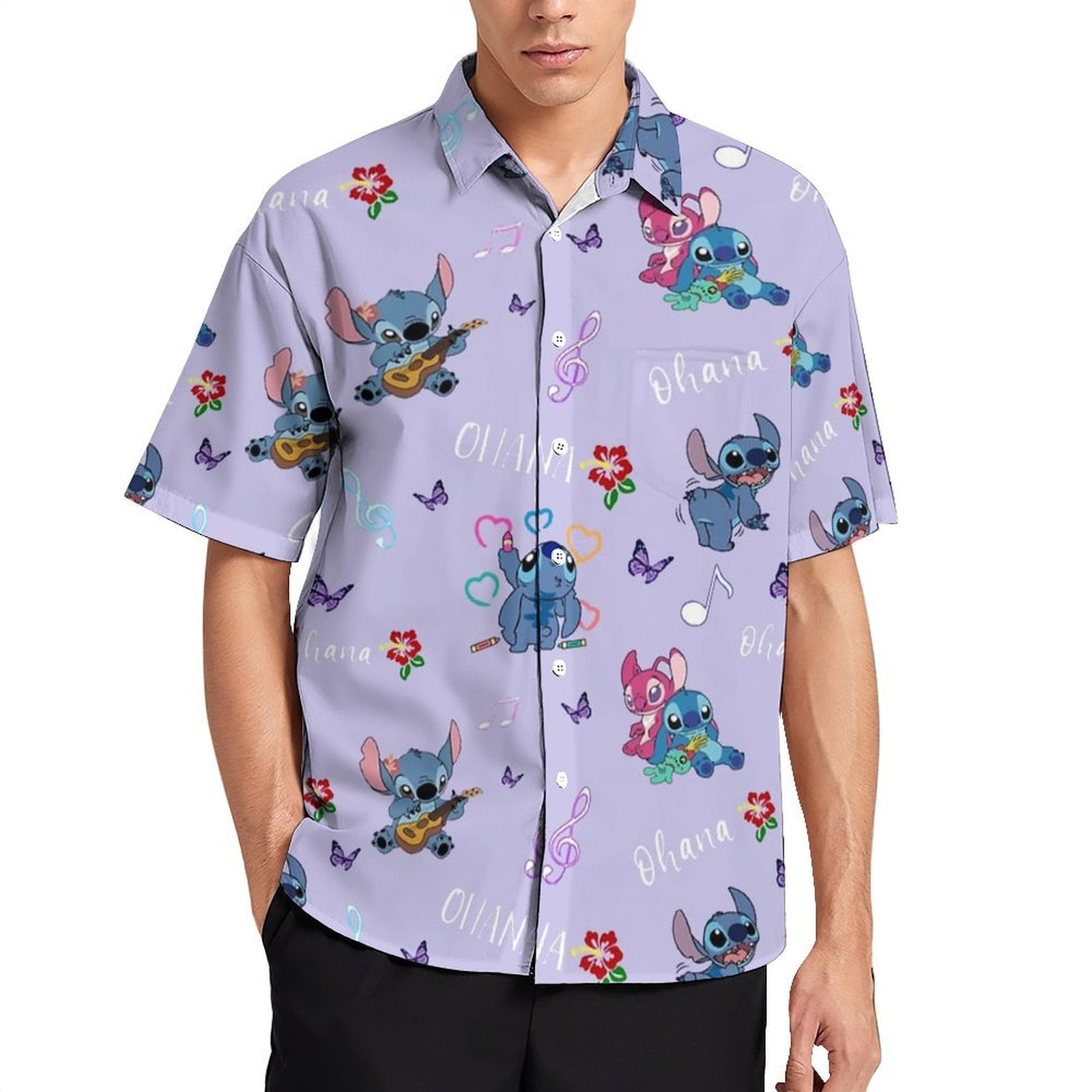 Vintage Ohana Classics Hawaiian Girls Men’s Button hot Down Shirt