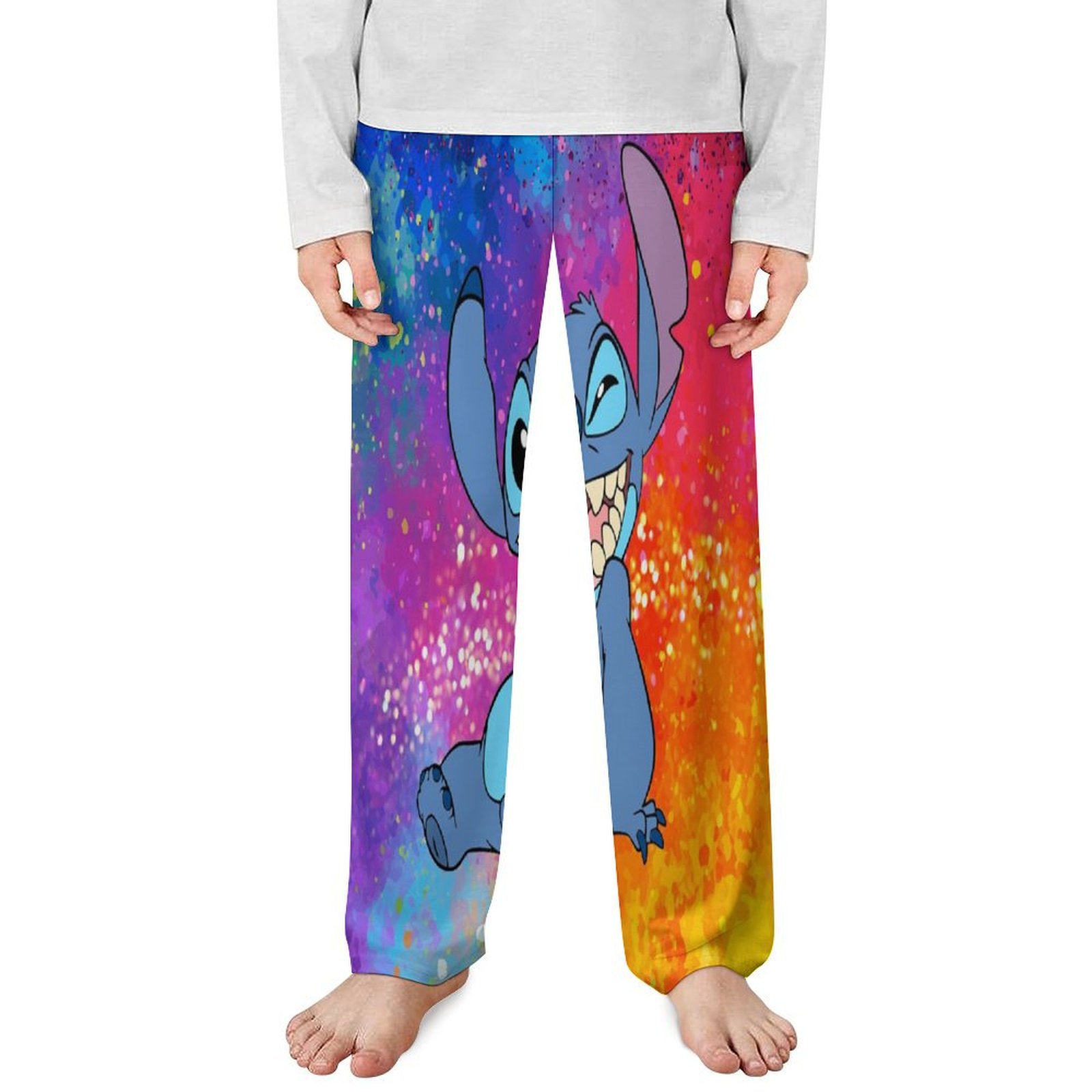 Cartoon Stitch Pajama Pants For Boys Girls Cute Soft Comfortable Pajama