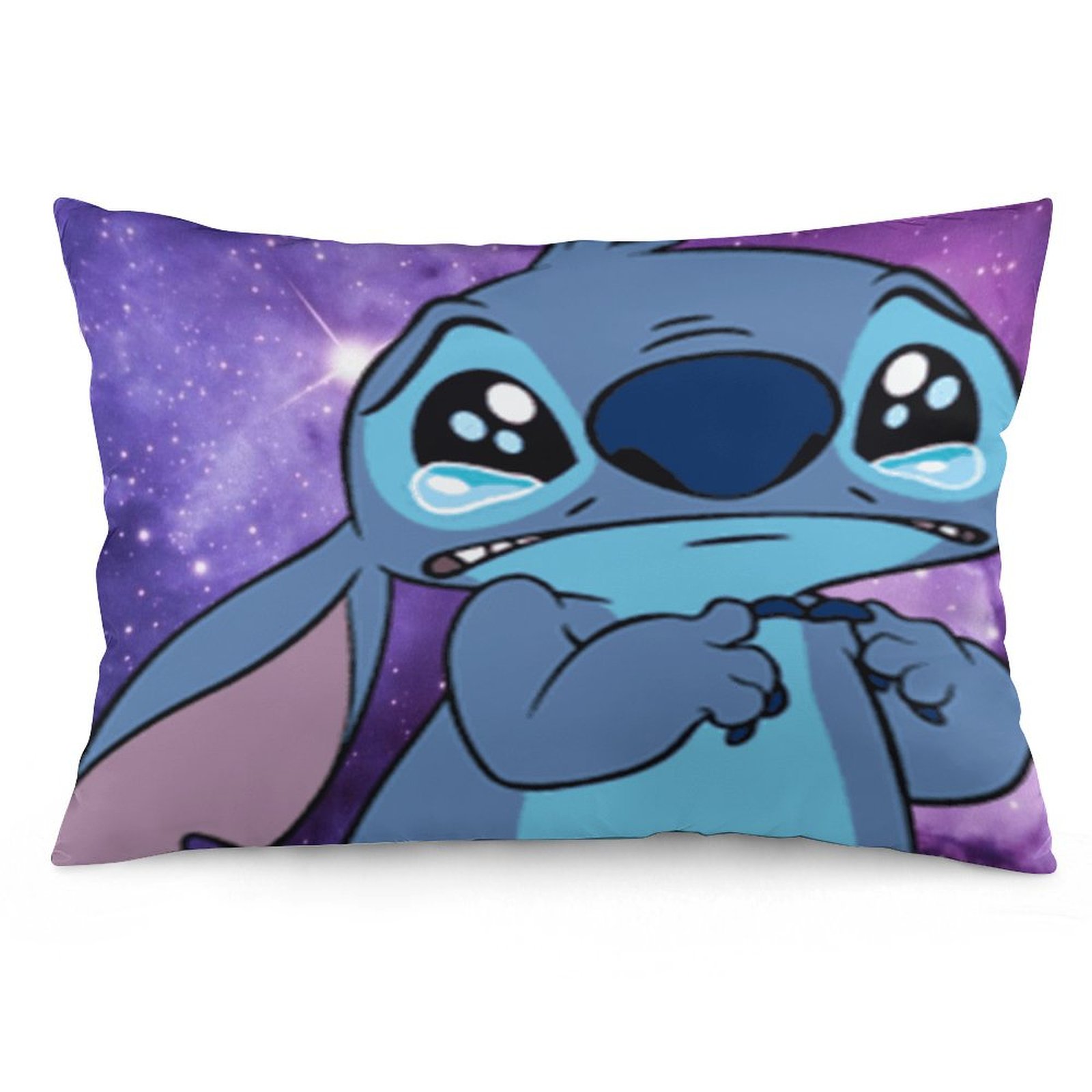 Cartoon Stitch Throw Pillow Cover Kitten Fashion Decor Lumbar Pillow