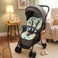 thumbnail image 1 of Cartoon Stroller Liner Pad Universal High Chair Cushion Breathable Carriage Seat Insert Soft Support Mat for Daily Walk Outdoor Camping and Road Trip Travel, 1 of 6