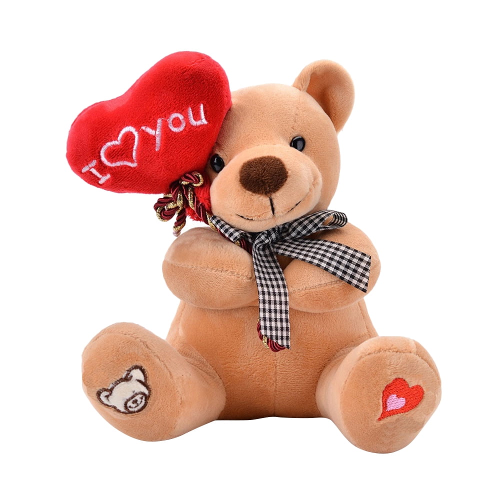 Cartoon Stuffed Doll Unique Plush Bear Toy Stuffed Bear Ornament for