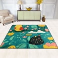 thumbnail image 1 of Cartoon Style Art Animal 63''x48'' Plush Memory Foam Bath Mat, Soft, Absorbent, Non Slip, Durable, 1 of 7