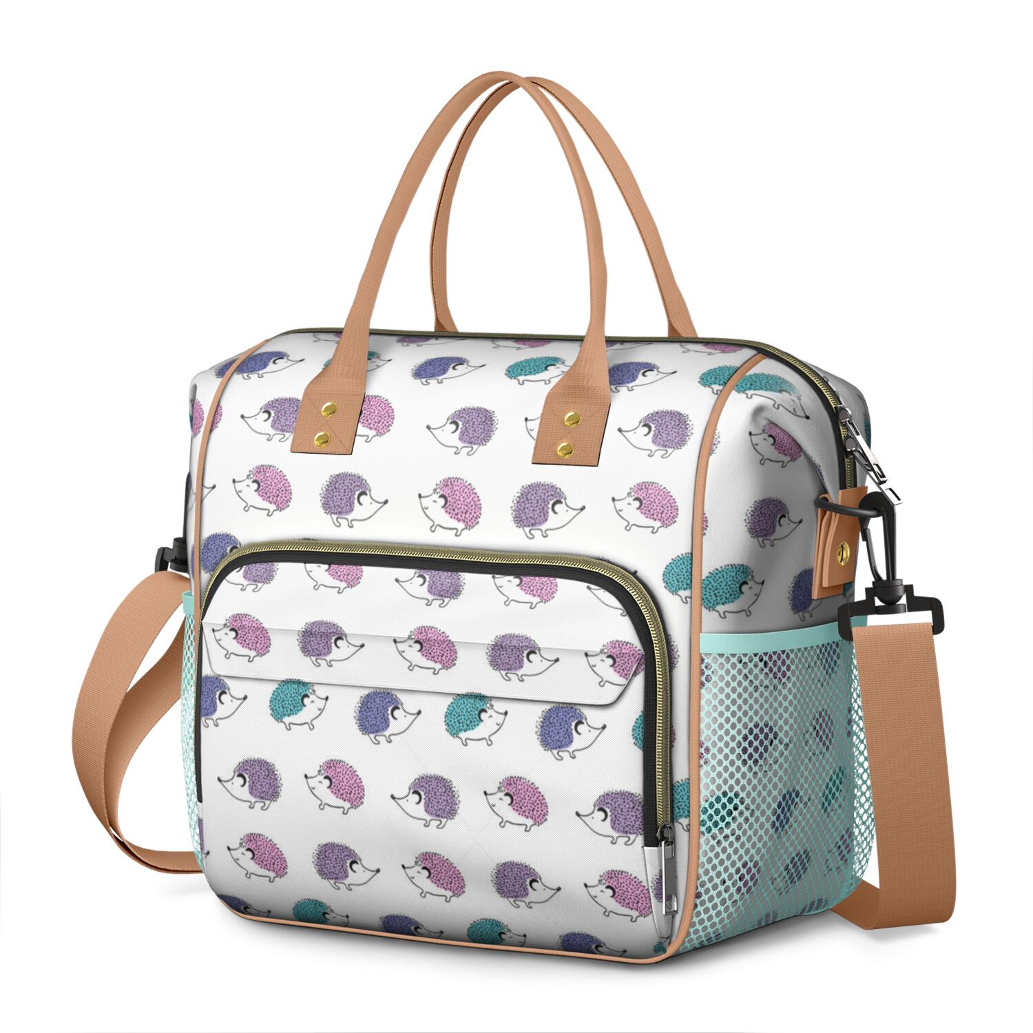 Nicole Miller Insulated Lunch Bag Tote Thermal Soft Ethiopia - View #5