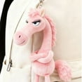 thumbnail image 1 of Cartoon Style Plush Doll Keychain Toy For Teens & Big Kids, Adorable Stuffed Animal With Crossed Arms Big Ears Playful Expression Cartoon Design, Gift For Teens Big Kids, 1 of 6