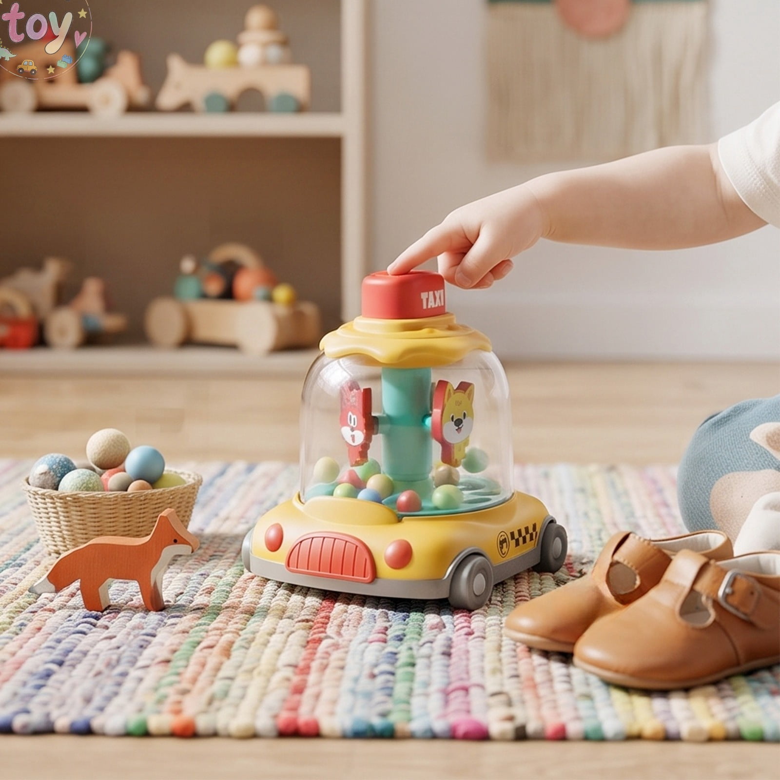 Cartoon Suction Cup Spinner Toy, Baby Rotating Sensory Fidget Plaything ...
