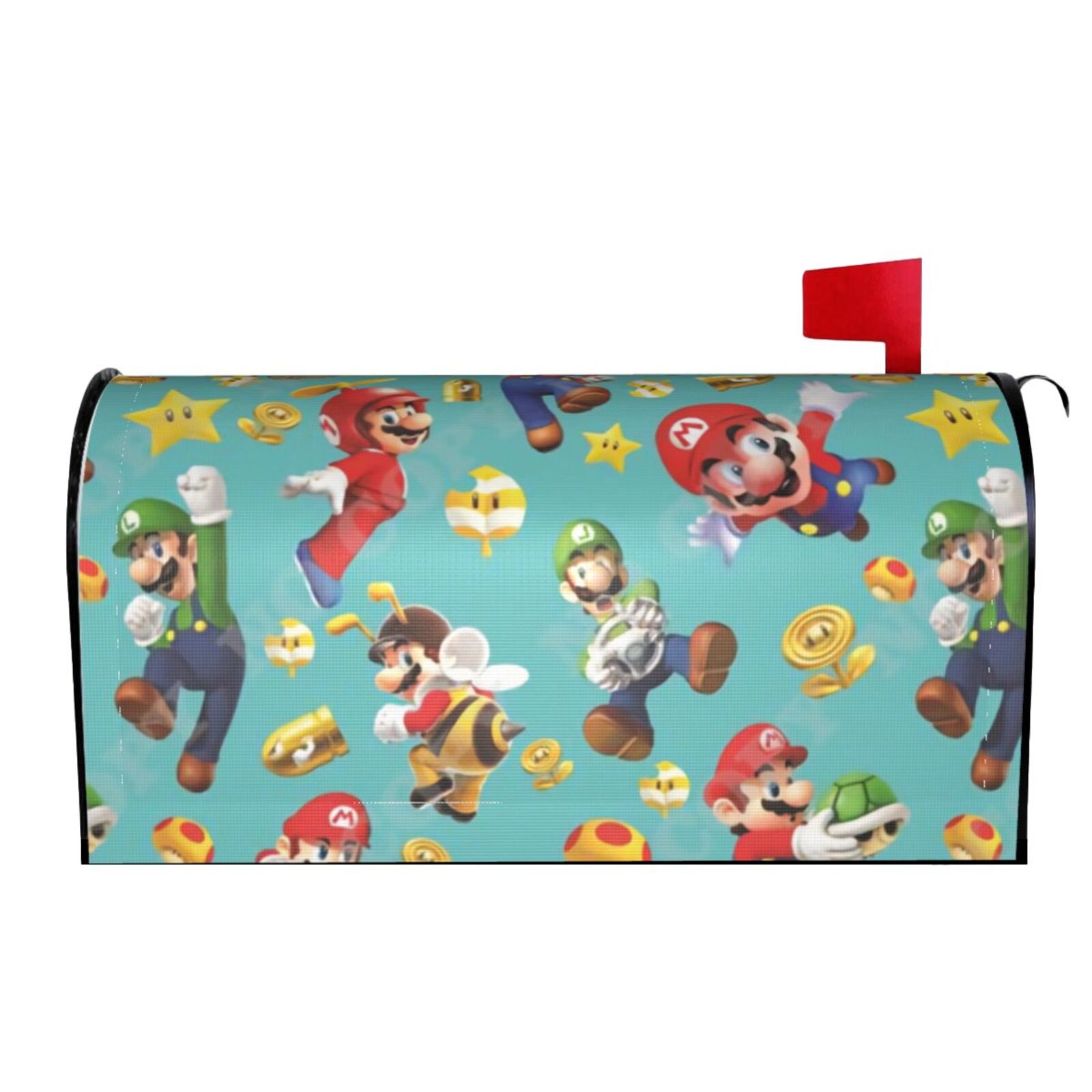 Cartoon Super Mario And Luigi30 Cartoon Character Mailbox Cover ...