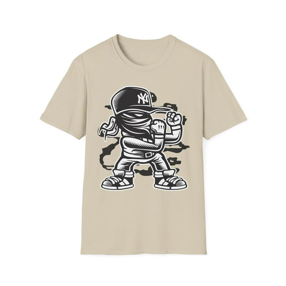 Cartoon T Shirt Animation T Shirt Funny Tee Shirt Unisex Softstyle Cotton Tee Gildan 64000