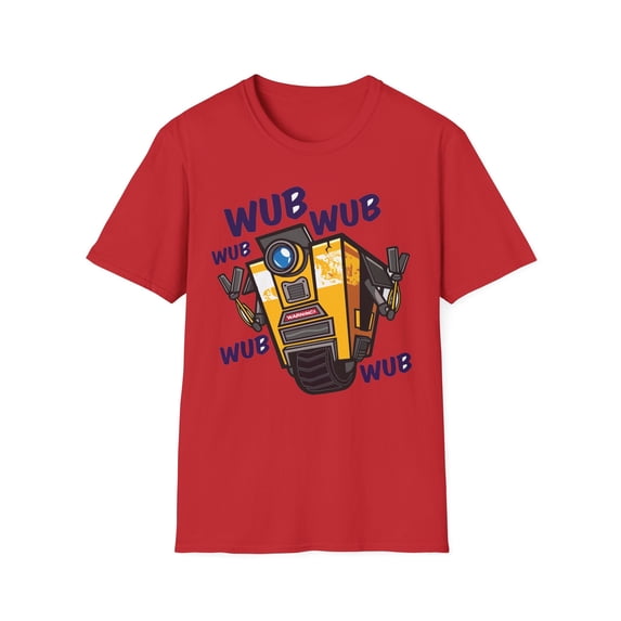 Cartoon T Shirt Animation Tee Funny Unisex Gildan Softstyle 64000 Ring Spun Cotton