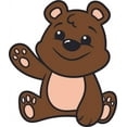 thumbnail image 1 of Cartoon Teddy Bear Bears Animal for Kids Rooms Zoo Safari Animals Design Wall Decals for Bedroom Bathroom Animal Animals Children's Vinyls Kids Vinyl Art Decal Walls Rooms Size (40x20 inch), 1 of 1