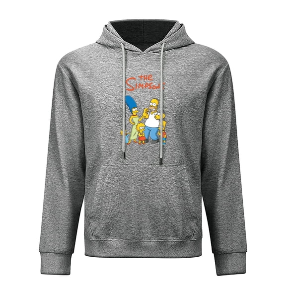 Cartoon The Si-mp-sons Hoodie,Unisex Adult Hooded Sweater, Soft Pullover, Sports With Big Pockets Sportswear