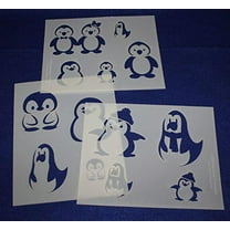 Polar Bear Stencils Mylar 2 Pieces of 14 Mil 8 X 10 - Painting /Craf –  Quilting Templates and More!