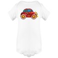 thumbnail image 1 of Cartoon Toy Vintage Car Bodysuit Infant -Image by Shutterstock,  6 Months, 1 of 2