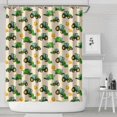 thumbnail image 1 of Cartoon Tractors Pumpkins Beige Pattern Shower Curtain 72"x84" ,Bathroom Decorative Shower Curtains Set with 12 Hooks,Modern Waterproof Washable Shower Curtain, 1 of 6