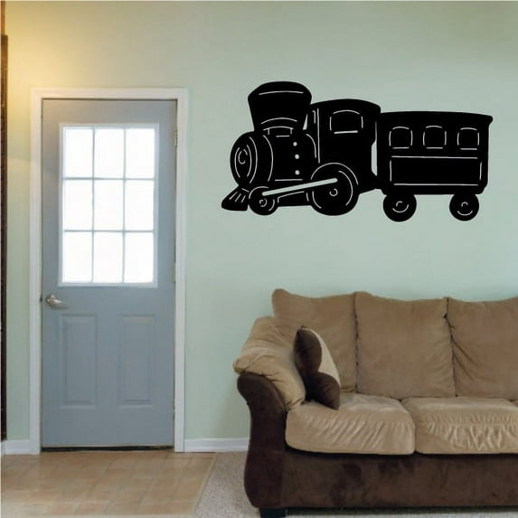 Cartoon Train Decal - 36 Inches