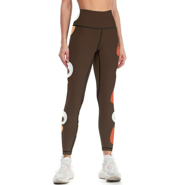 Cartoon Turkey Face Leggings Women's sportswear gym's clothing gym