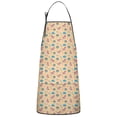 thumbnail image 1 of Cartoon Unicorn Rainbow Raindrop Cloud Apron-Garden Aprons for Women with Pockets-Cotton Linen Waterproof Kitchen Cooking Gardening Aprons Adjustable for Kitchen,Cooking,BBQ and Salon 33x27 Inch, 1 of 7