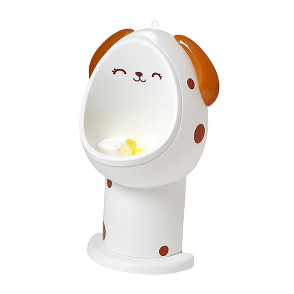Cartoon Urinal Boy Standing Urinal Convenient Cute Brown Dog