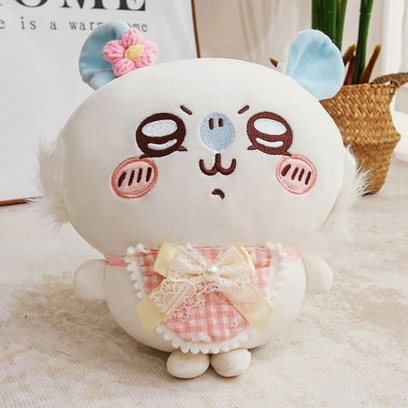 Cartoon Usachi Chiikawa Wear Clothes Plush Toy Jiikawa Hachi Self-deprecating Bear Stuffed Doll Home Decor Pillow Gifts