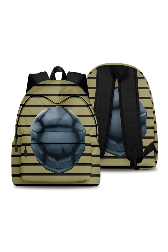 Cartoon Video Game Inspired K'i'ds Backpack, Waterproof & Scratch-Resistant Travel Backpacks, Casual Daypack for Students & Fans