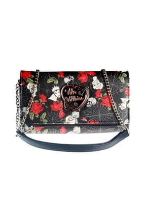 Cartoon Vile Villains Crossbody Handbag Wallet