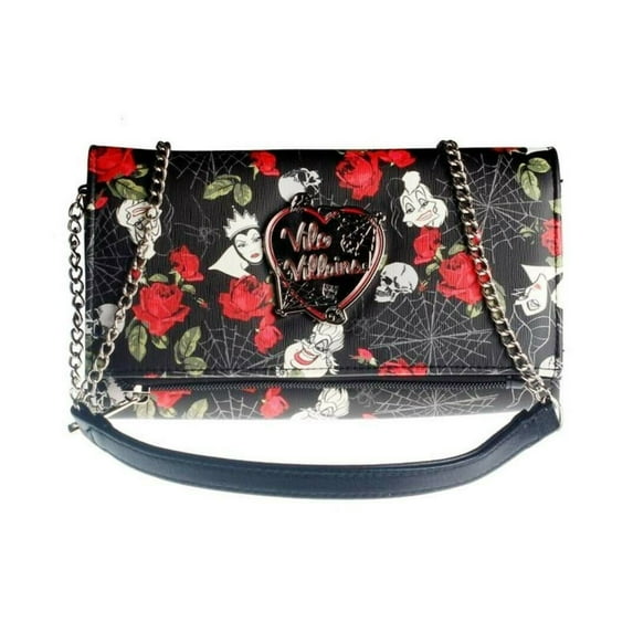 Cartoon Vile Villains Crossbody Handbag Wallet