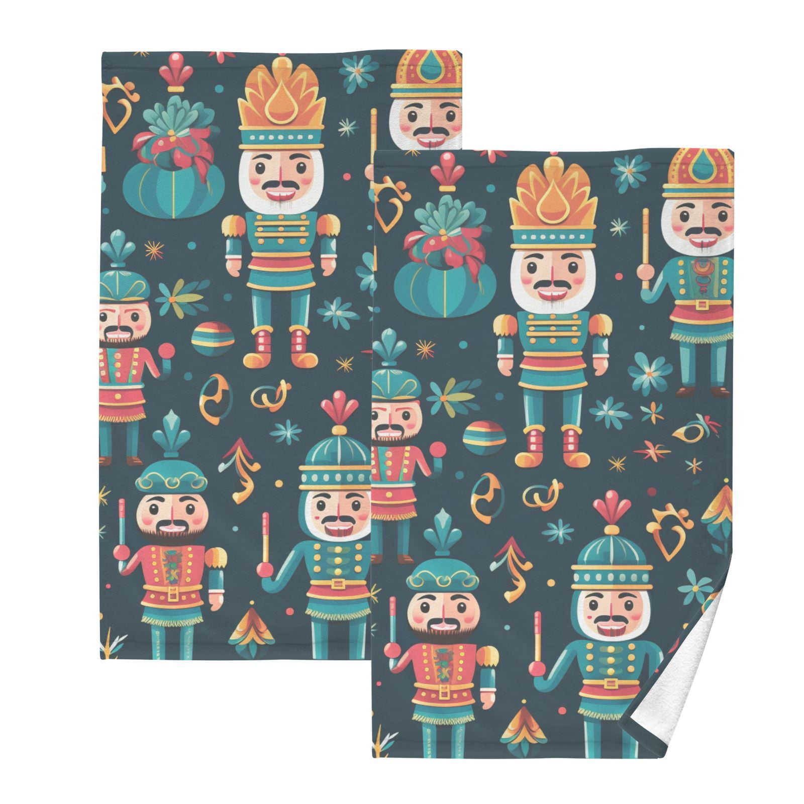 Cartoon Villain Hand Towels Cotton Bath Towels Large Face Towels Absorbent for Bathroom 2 Packs