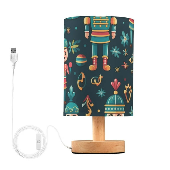 Cartoon Villain Table Lamp for Desk Nightstand Lamp with USB Modern Gifts for Bedroom Living Room Kids Room