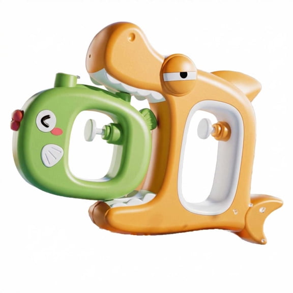 Cartoon Water Blasters For Summer Water Play, Small Water Blasters For Drifting And Water Play, Water Blasters With A Squirting Effect (Orange)