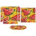 Cartoon Watermelon Pattern PS4/PS4 Pro/PS4 Slim Skin Sticker For ...