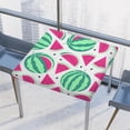 thumbnail image 1 of Cartoon Watermelons Pattern Square Fitted Table Cover Elastic Tablecloth Reusable Waterproof Fabric Table Cloth for Dining Kitchen Party Indoor Outdoor, 46X46 Inch, 1 of 6