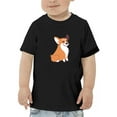 thumbnail image 1 of Cartoon Welsh Corgi Sitting T-Shirt Toddler -Image by Shutterstock,  4 Toddler, 1 of 4