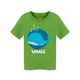 thumbnail image 1 of Cartoon Whale Graphic T-Shirt Toddler -Image by Shutterstock,  5 Toddler, 1 of 2