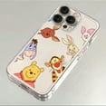 thumbnail image 1 of Cartoon Winnie the Poohs Phone Case For iPhone 16 15 14 13 12 11 Mini Pro Max X XR XSMax 7 8 Plus SE20 Transparent Cover T-29cc24082803 iPhone 13 ProMax, 1 of 7