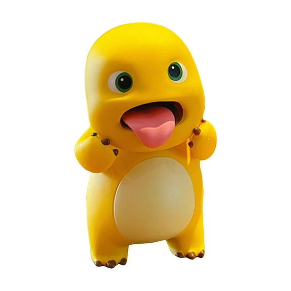 Cartoon Yellow Dinosaur Figure Statue Mystery Surprise Box, Adorable Desktop Ornament Companion Gift For Friends And Family (Random One)
