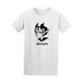 thumbnail image 1 of Cartoon Zodiac Sign Scorpio Men T-Shirt - Image by Shutterstock, Male Small, 1 of 2