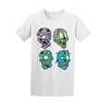 thumbnail image 1 of Cartoon Zombie Heads Graphic Tee - Image by Shutterstock, 1 of 1