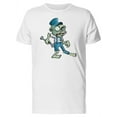 thumbnail image 1 of Cartoon Zombie Plumber T-Shirt Men -Image by Shutterstock, Male 4X-Large, 1 of 2