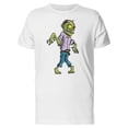 thumbnail image 1 of Cartoon Zombie With Brains Out Tee Men's -Image by Shutterstock, 1 of 2