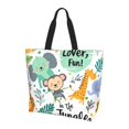 Cartoon animal picture Shoulder Bag Soft lightweight large tote Tote