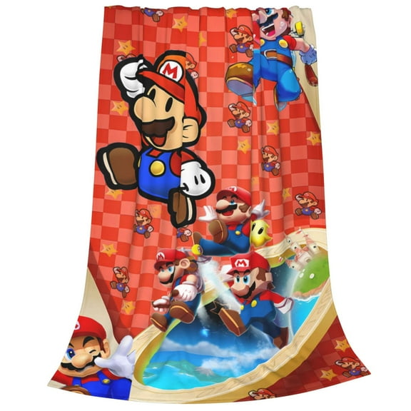 Cartoon animation blanket sofa blanket picnic travel soft bed blanket light flannel bedroom living room