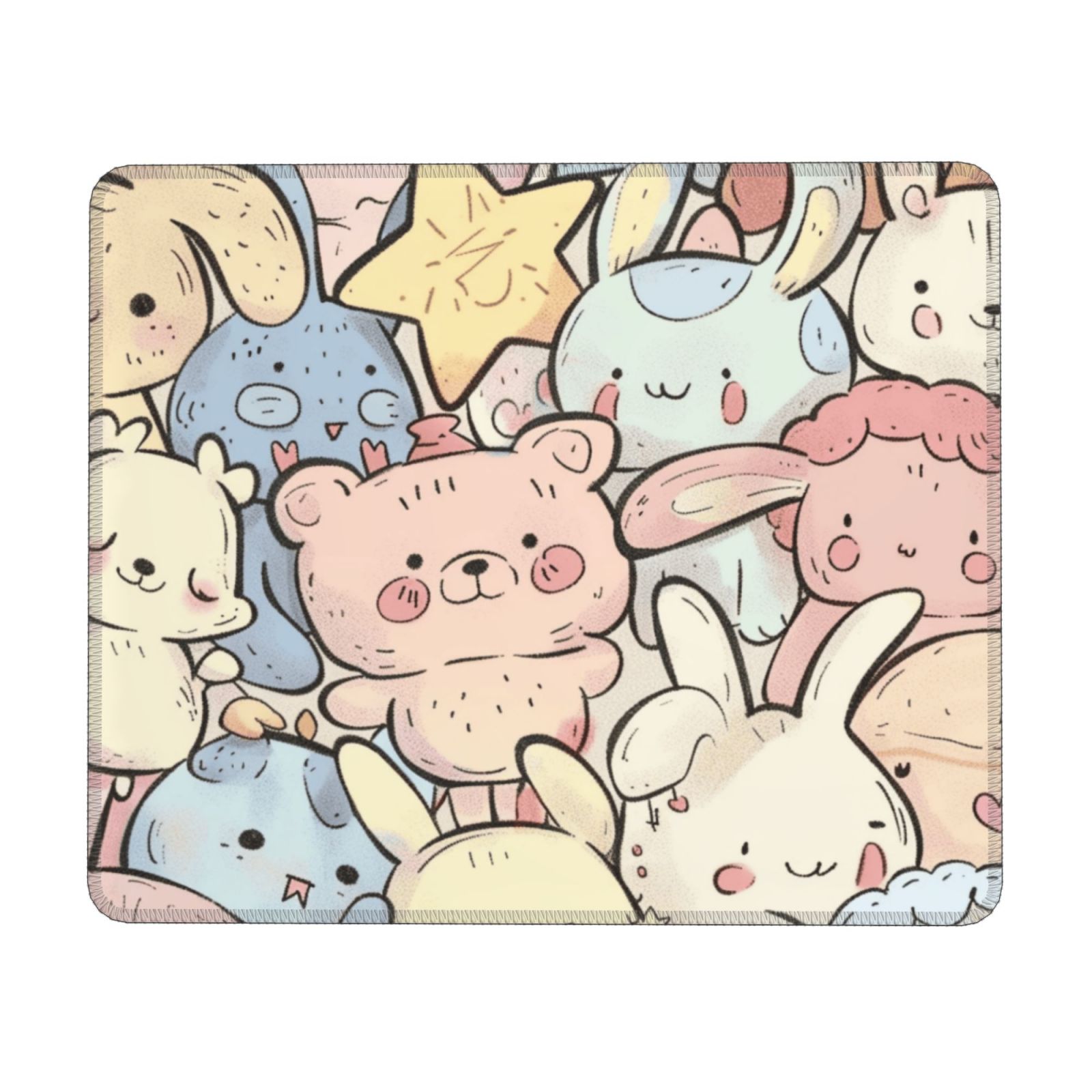 Cartoon art Customized design, square waterproof and anti slip rubber