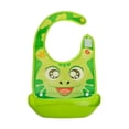 thumbnail image 1 of Cartoon baby PVC three-dimensional bib Increase baby bib Waterproof silicone children's dinner pocket, 1 of 4