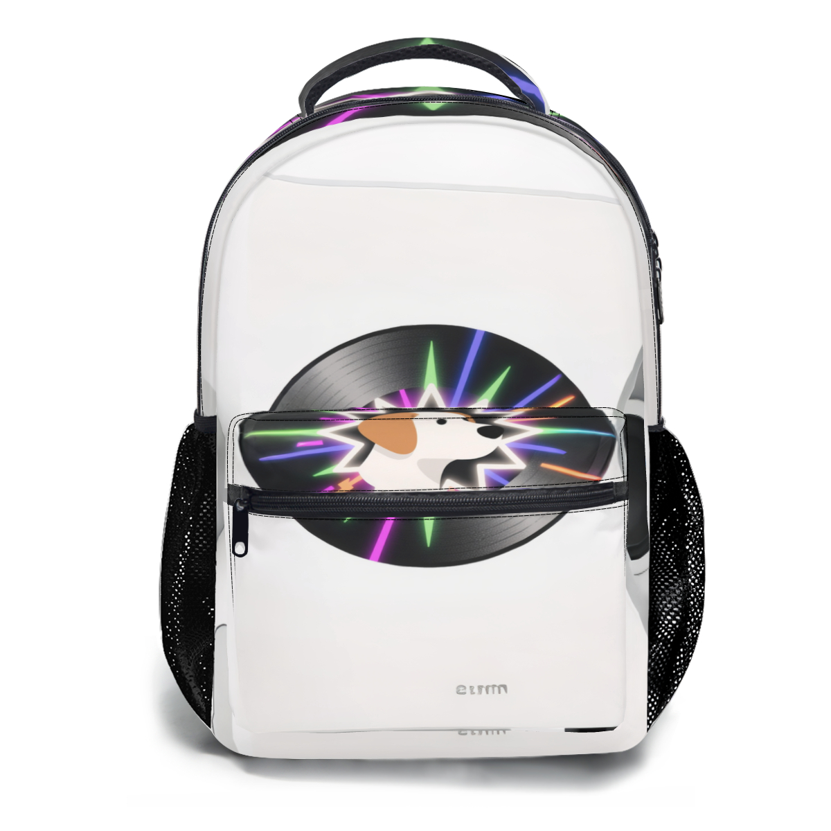 Mini Rucksack Comical Cartoon backpack, funny and cute laptop casual travel backpack ...