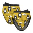 thumbnail image 1 of Cartoon bear yellow Oven Mitts Heat Resistant, Soft Lining Silicone Mini Oven Mitts with HangingLoop, Kitchen Oven Gloves Heat Resistant 500℉ for Baking Cooking Microwave, 1 of 7