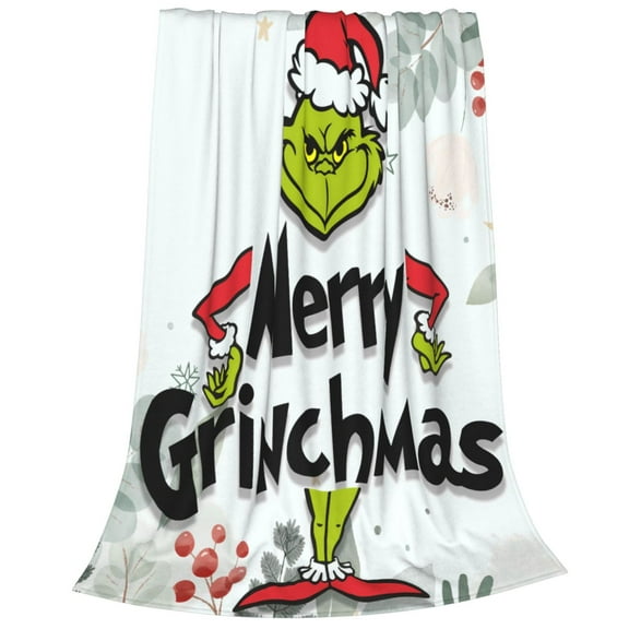 Cartoon blanket, super soft Christmas summer blanket for sofa bed, four seasons light warm plush blanket bedding