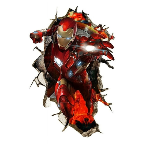 Cartoon character wall sticker Cartoon background wall decoration Children's bedroom decoration 60*40CM