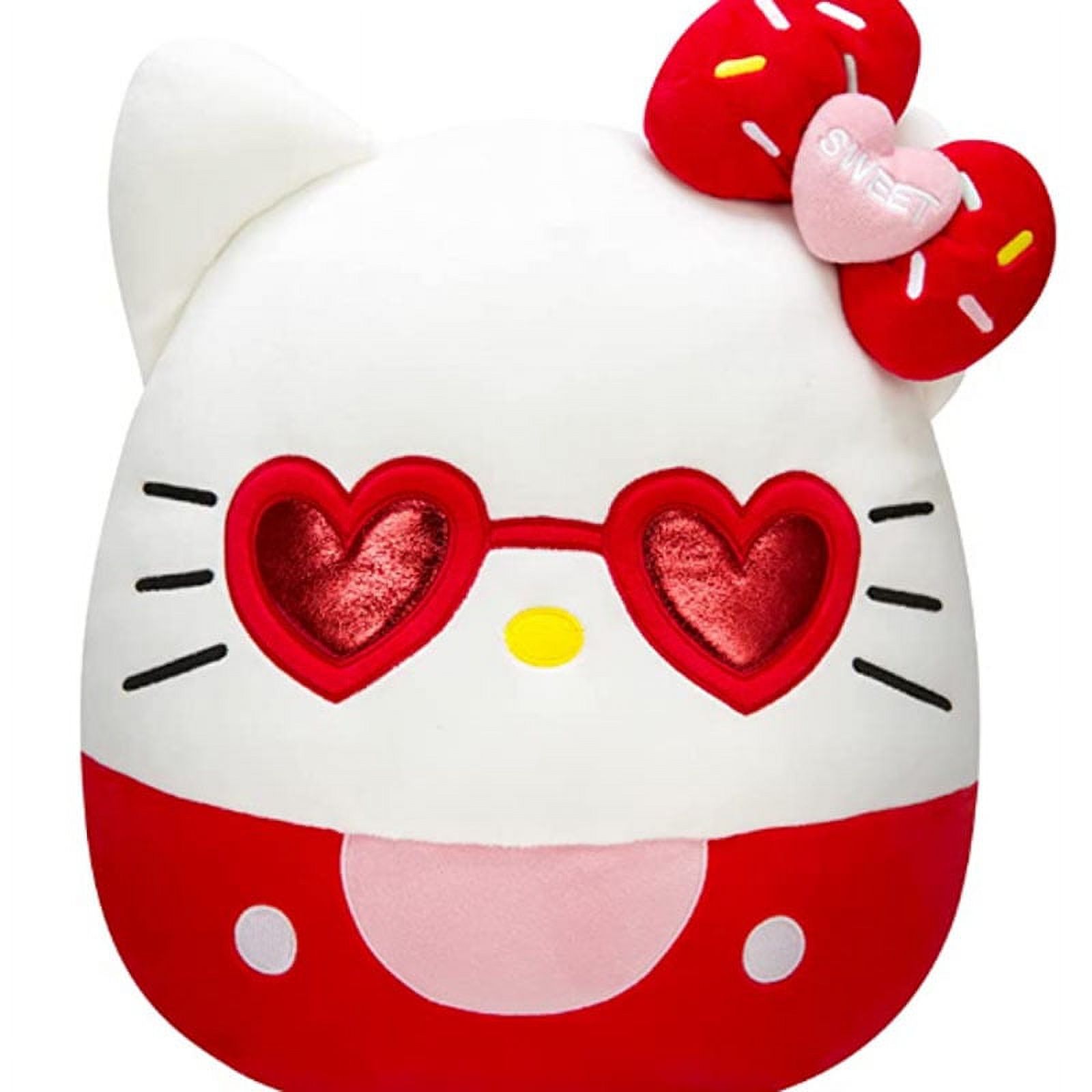 Cartoon cute kt cat pillow red 30cm - Walmart.com