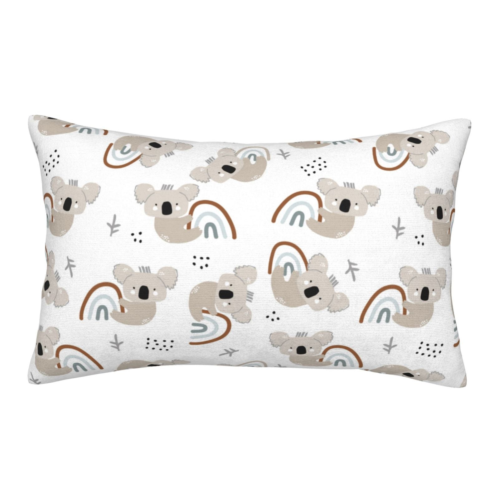 Cartoon koala Toddler Pillowcases 14" x 20" Soft Microfiber Pillow