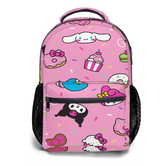 Cartoon sanrio Backpack for mans & woman, Adolescent Travelbag with Features